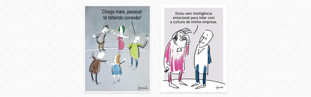 Cartoons Encontros para Mudanças